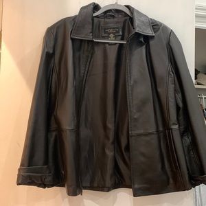 Vintage Croft & Barrow Lambskin Leather Jacket